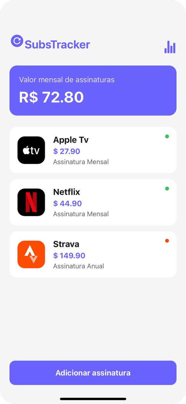 SubsTracker App